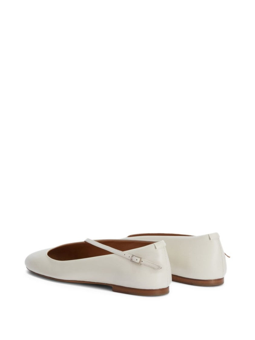 Jil Sander Pointed Toe Leather Flats