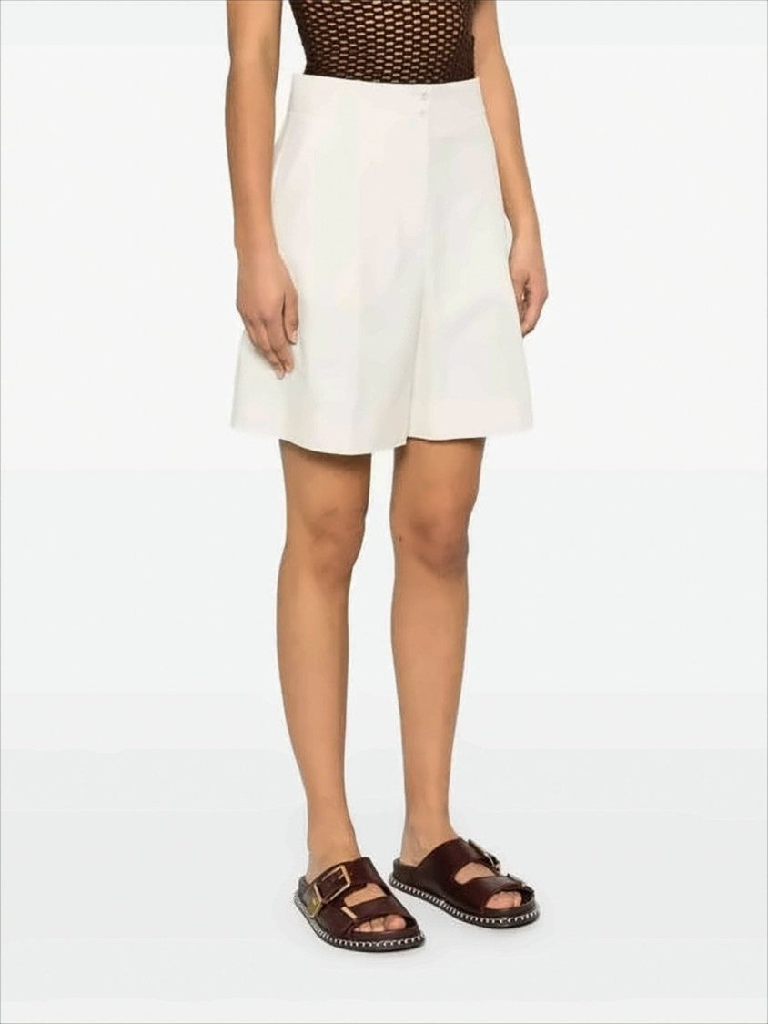 A.P.C. High-Waisted Tailored Shorts With Double-Button Closure