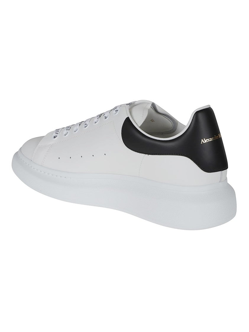 Alexander Mcqueen White Calf Leather Oversize Sneakers