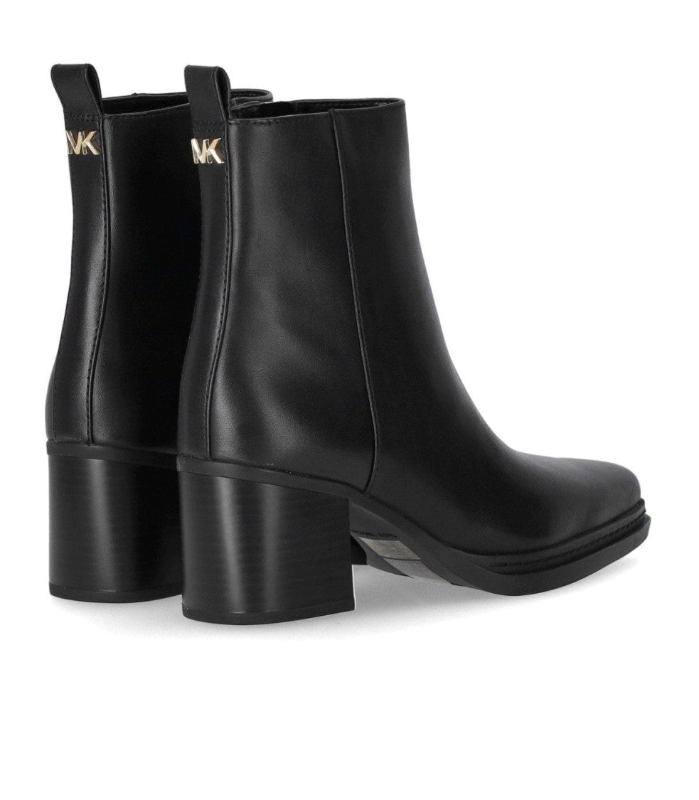 Michael Kors Lex Black Heeled Ankle Boot