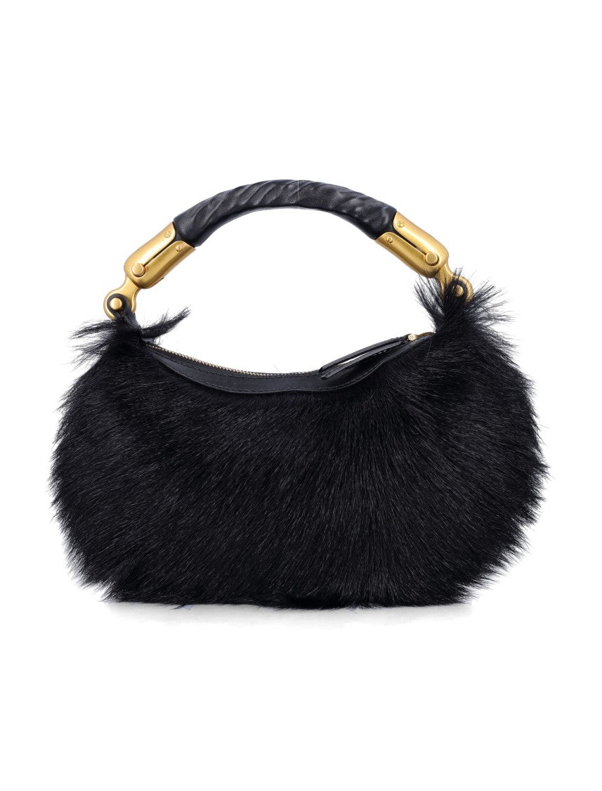 Balmain Mini Ebene Pony Hair