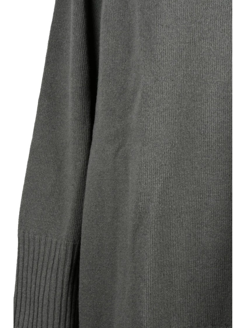 Marella Monochrome Mock Neck Sweater With Raglan Sleeves