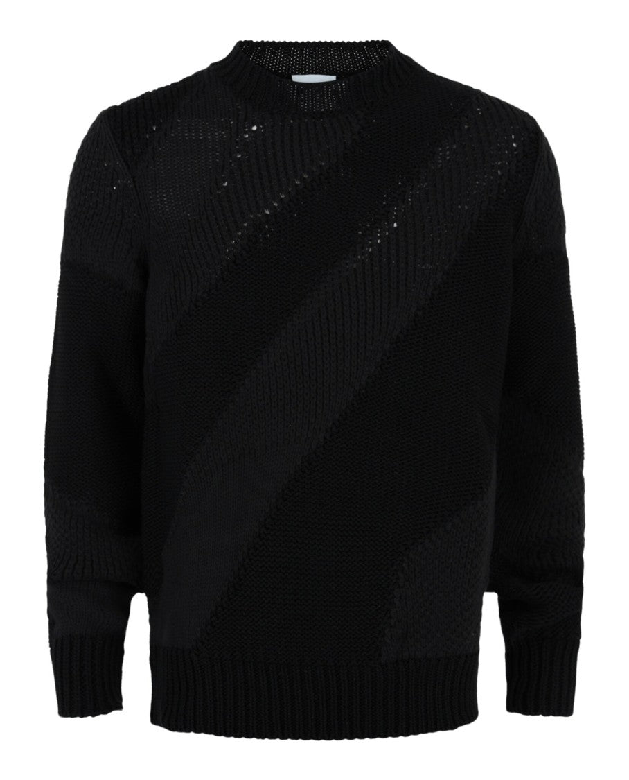 Ferragamo Textured Cable Knit Sweater