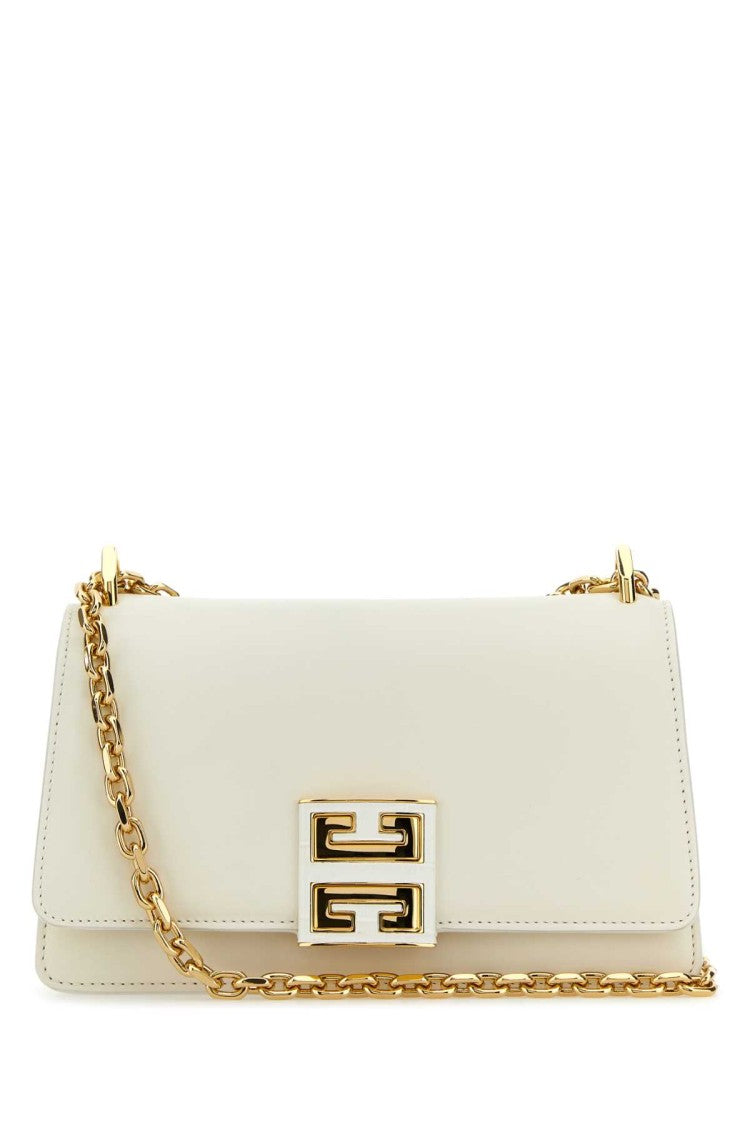 Givenchy Ivory Leather Small 4G Shoulder Bag