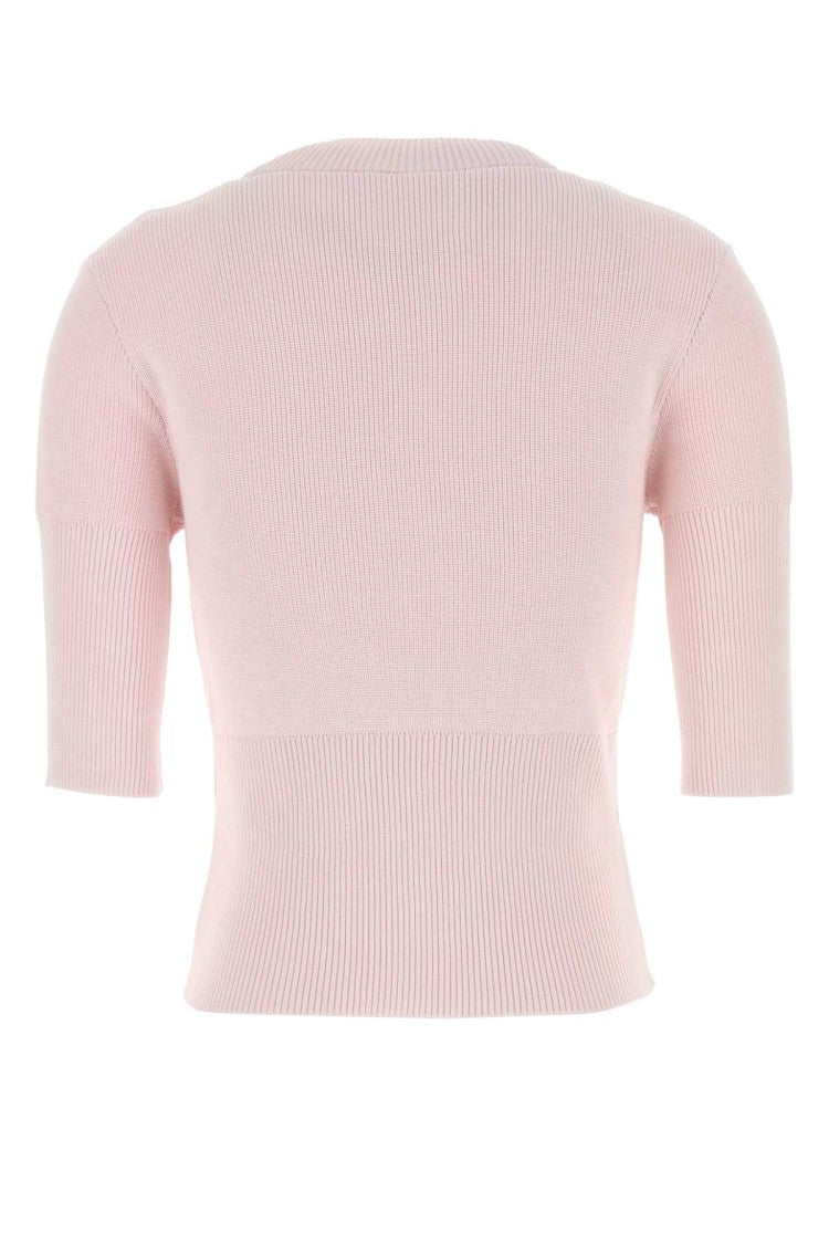 Givenchy Pastel Pink Cotton Blend Sweater