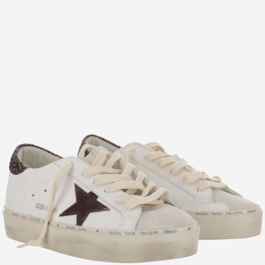 Golden Goose Ball Star Leather Sneakers