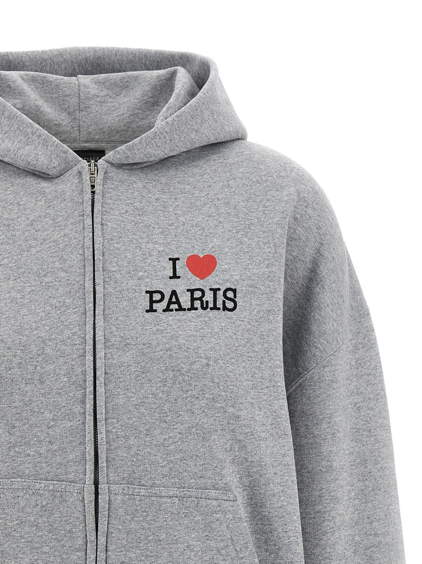 Balenciaga 'I Love Paris & ' Hoodie