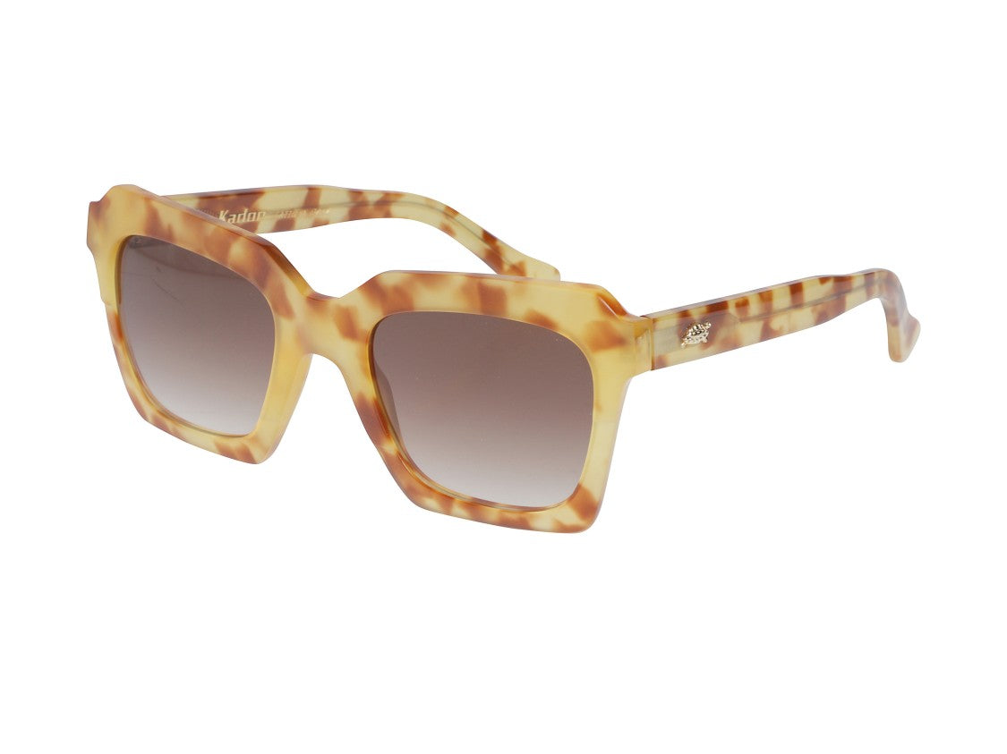 Kador Tortoiseshell Kallima-S Oversized Square Sunglasses