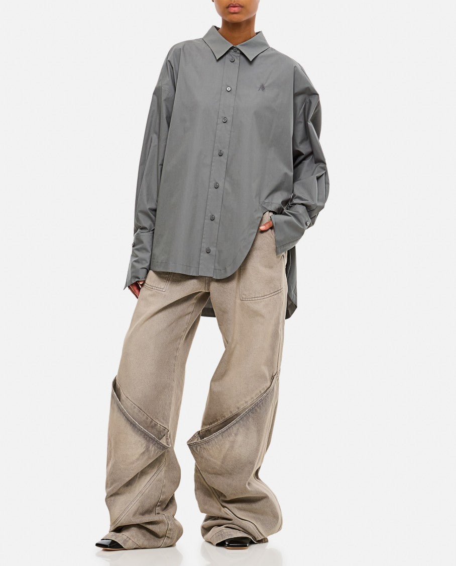 The Attico Oversize Denim Pants