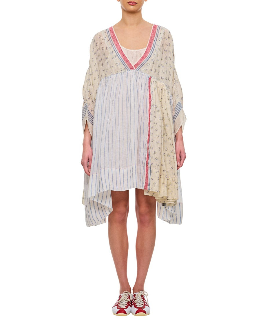 Pero Double Print Midi Dress