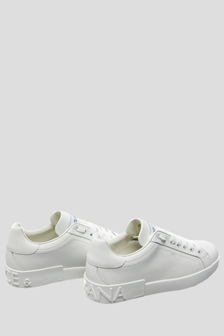 Dolce & Gabbana Portofino Sneakers In White