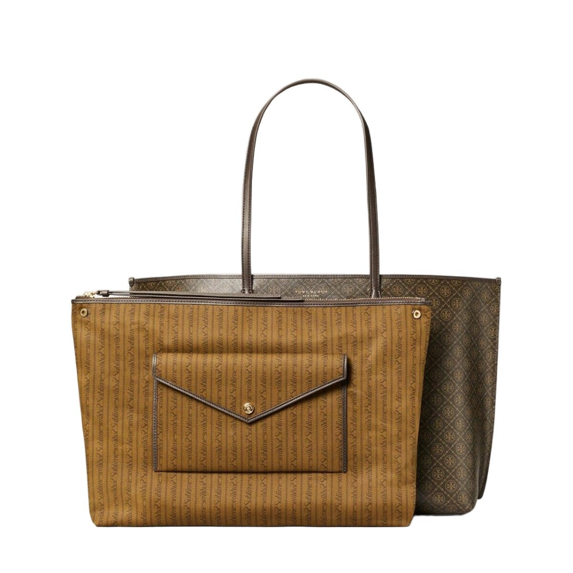 Tory Burch Perry Coated Canvas Tote