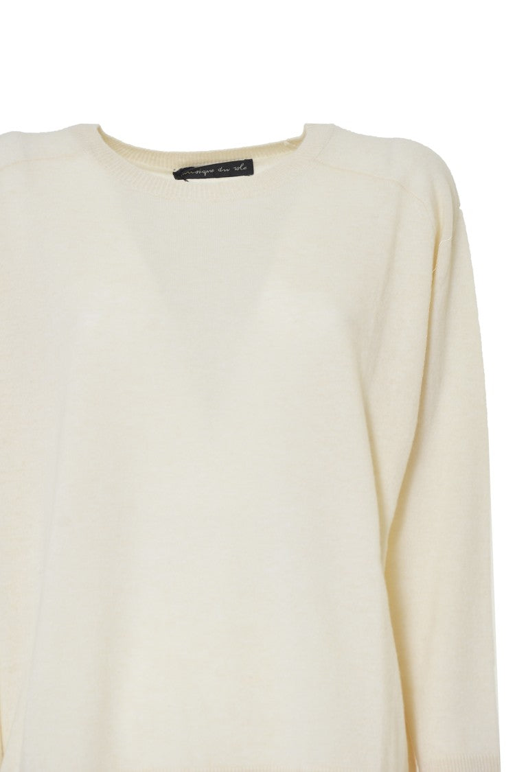 Phisique Du Role Fine Rib Knit Pullover In Virgin Wool