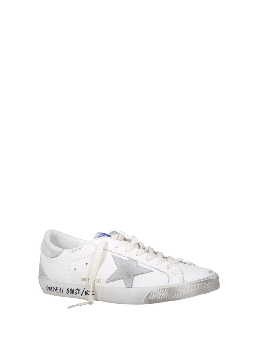 Golden Goose Super-Star Nappa Upper Nabuk Star Suede Tongue Heel