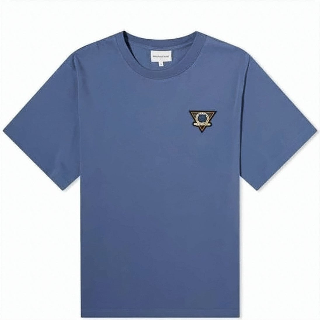 Maison Kitsuné Short-Sleeved T-Shirt With Embroidered Emblem