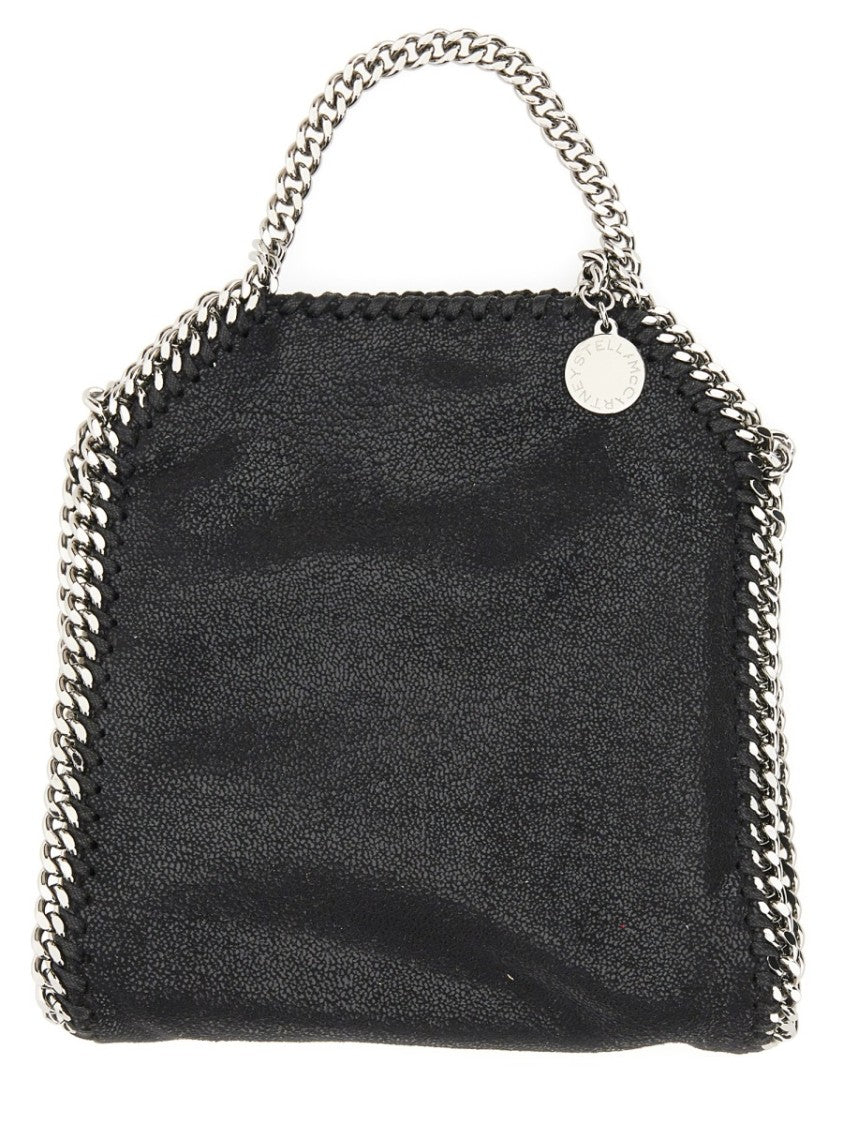 Stella Mccartney Textured Black Shoulder Bag