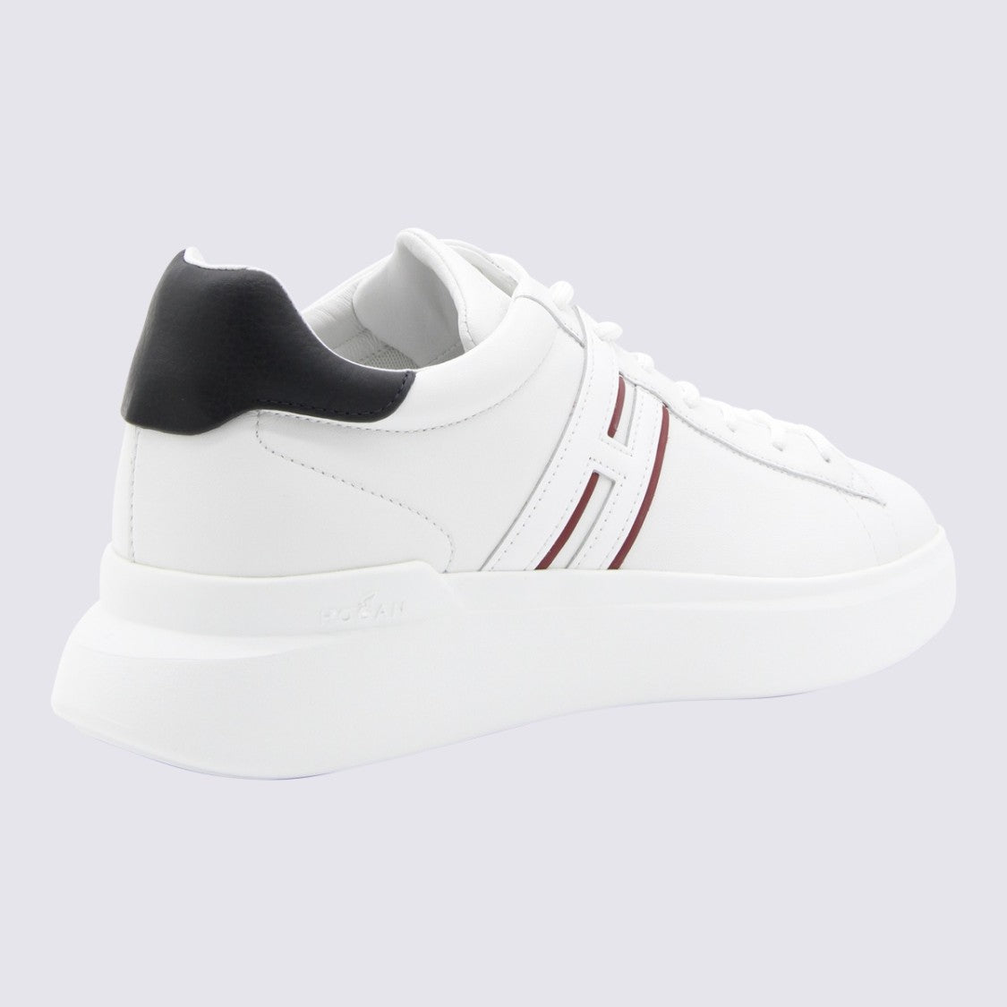 Hogan White Leather H580 Sneakers