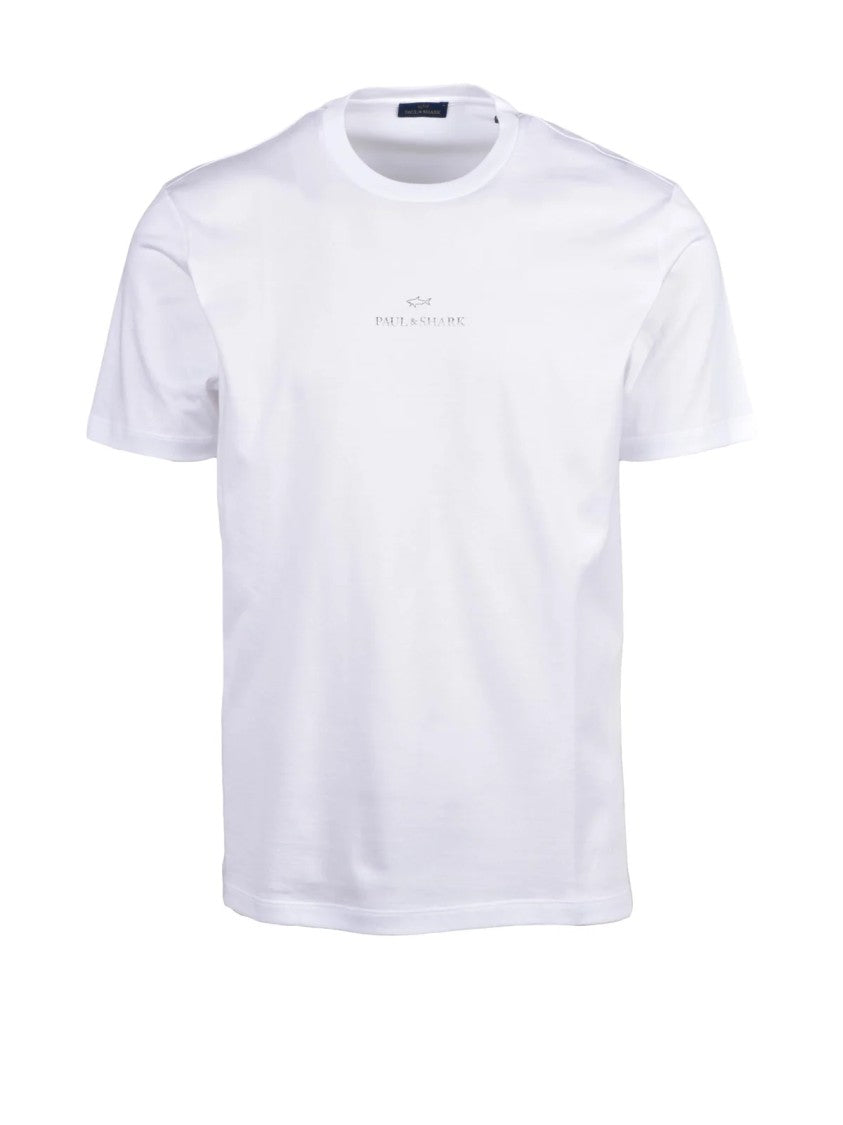 Paul & Shark Indigo Classic Cotton T-Shirt