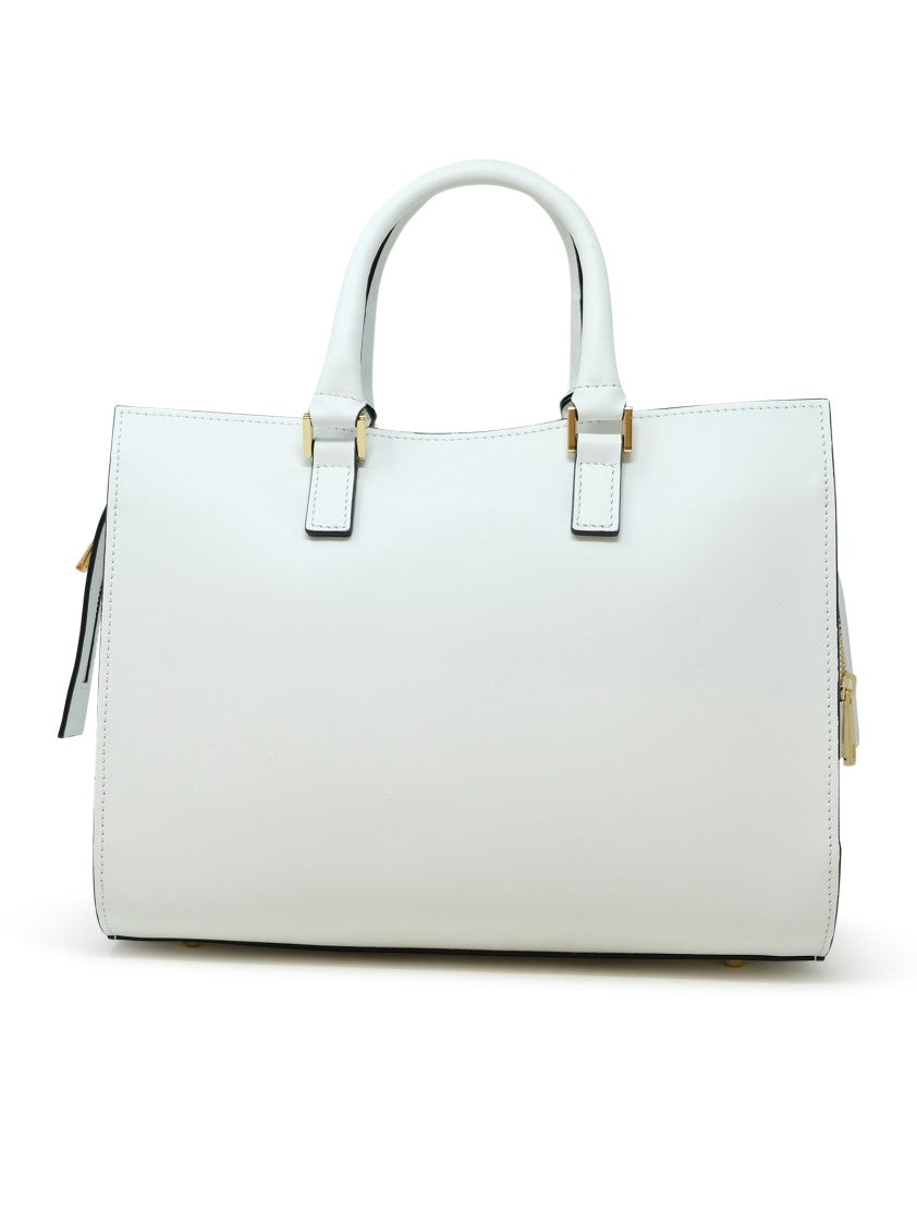 Avenue 67 Thea White Leather Bag
