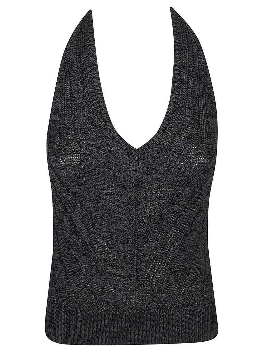 Polo Ralph Lauren Sleeveless Halter-Style Knit Top