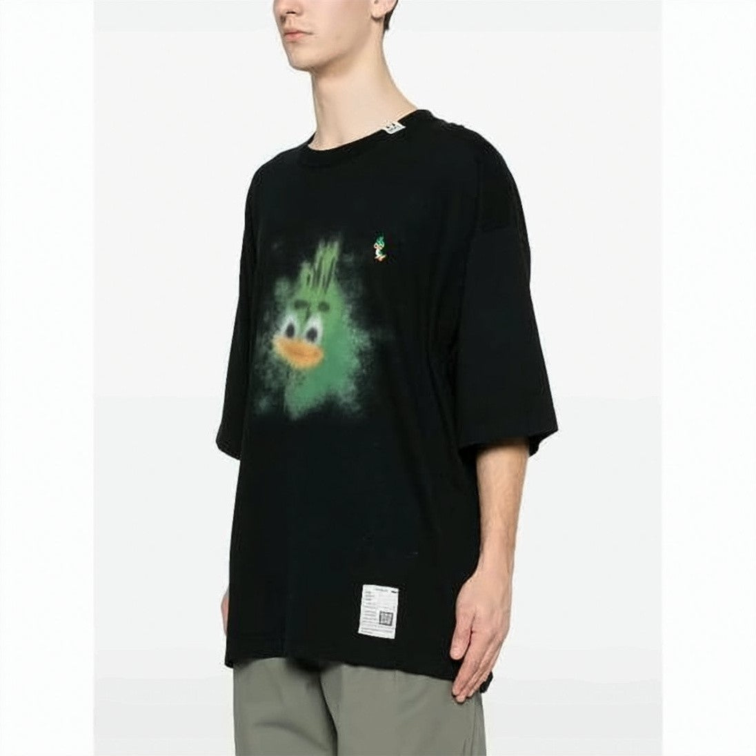 Maison Mihara Yasuhiro Oversized Short-Sleeve T-Shirt With Cartoon Graphic