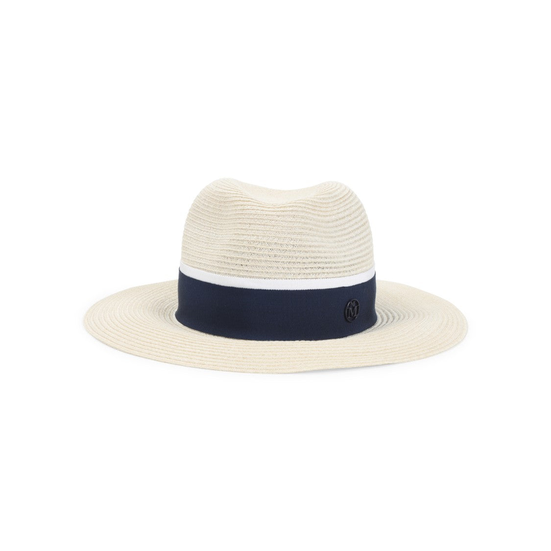 Maison Michel Wide-Brimmed Natural Hemp And Cotton Hat