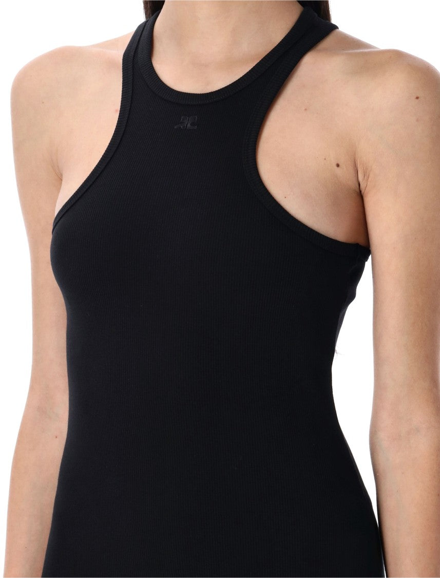 Courrèges Scuba 90'S Rib Dress