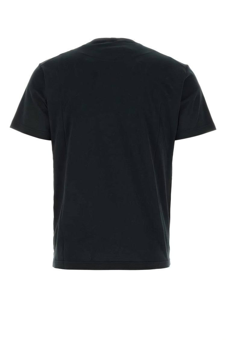 Stone Island Fitted Black Cotton T-Shirt