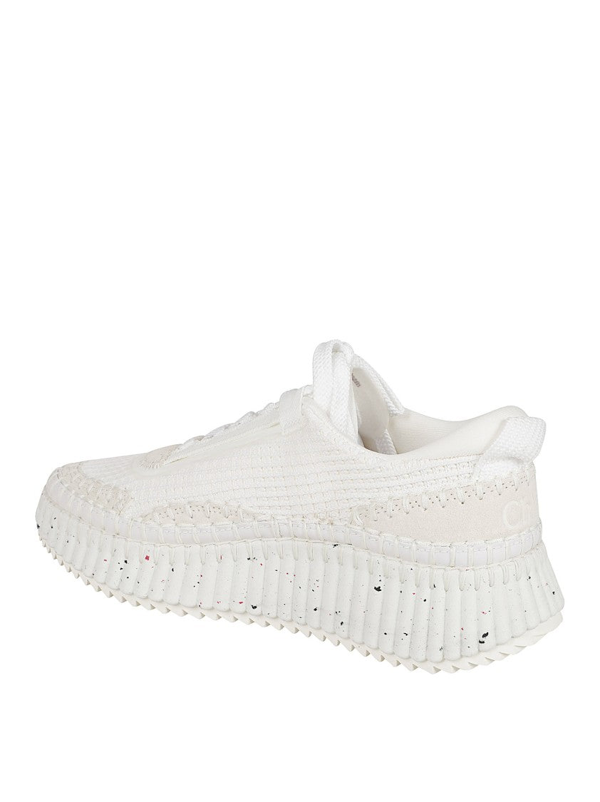 Chloé Eco-Designed Nama Sneakers With Hand-Stitched Mesh Construction