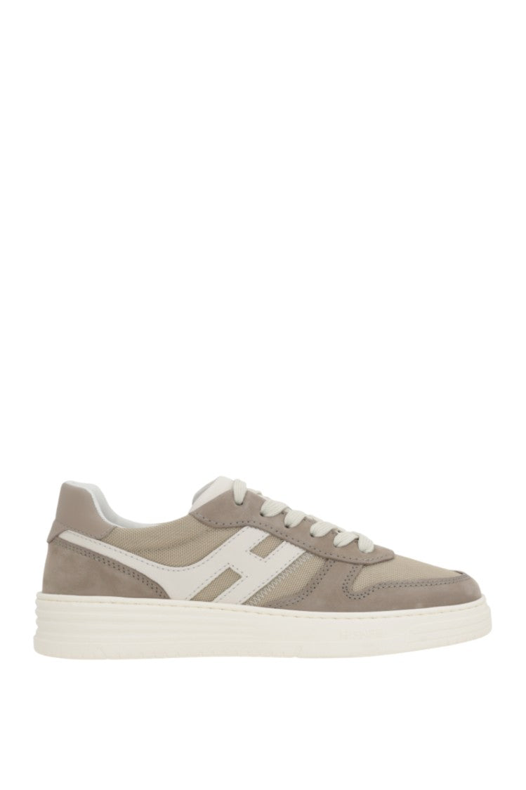 Hogan Low-Top Sneakers With Nubuck Leather