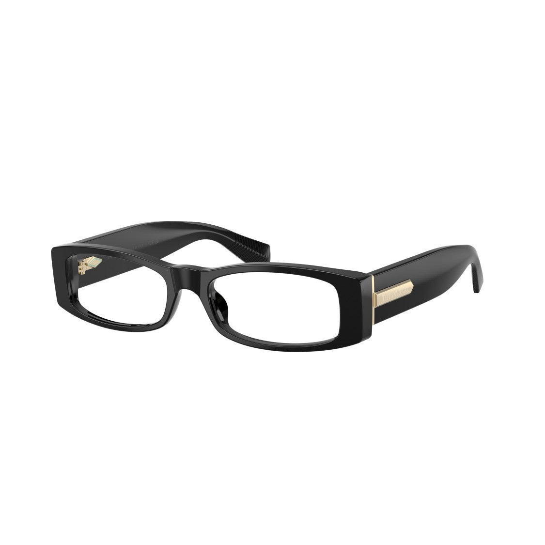 Tiffany & Co. 0Tf2294u Rectangular Eyeglasses In Black Acetate