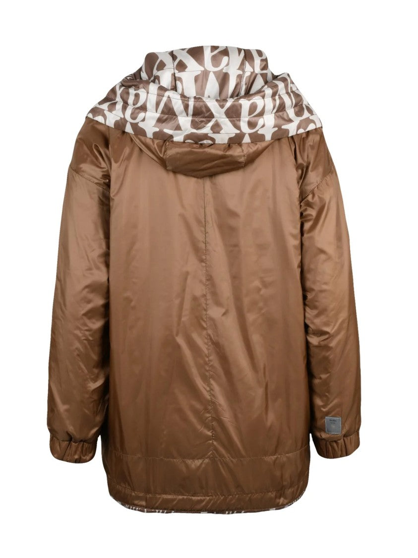 Max Mara Bronze Polyester Greenlo Down Jacket