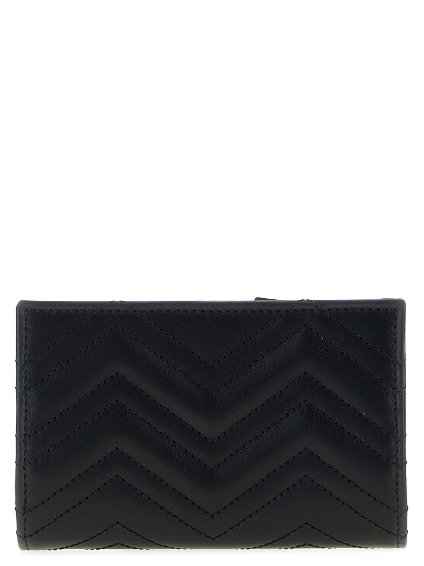 Gucci Chevron-Patterned Matelassé Leather Wallet