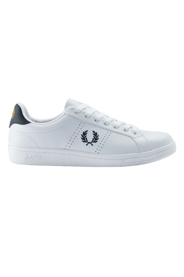 Fred Perry White Tennis Shoe