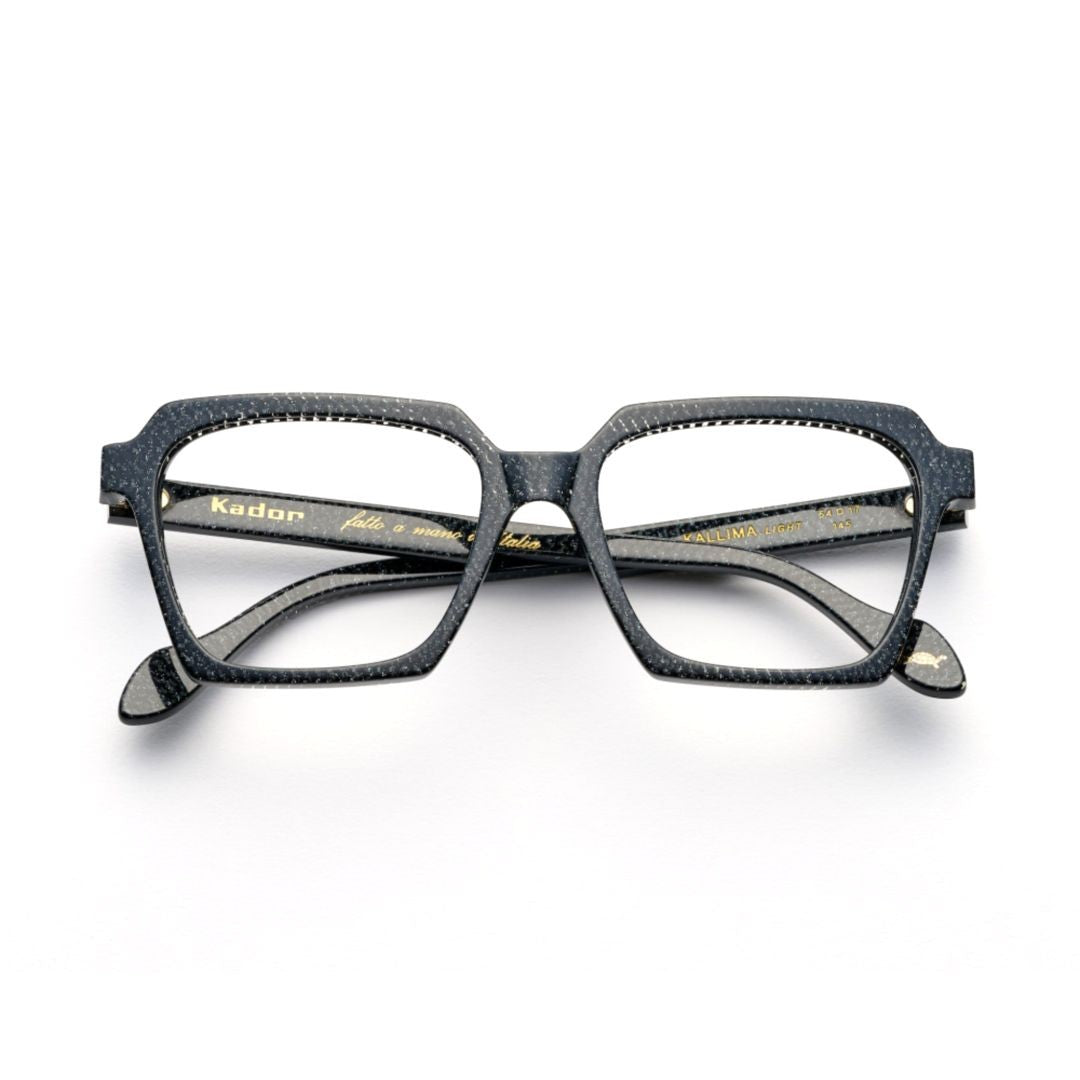 Kador Kallima Light Angular Square Frame Sunglasses With Textured Finish