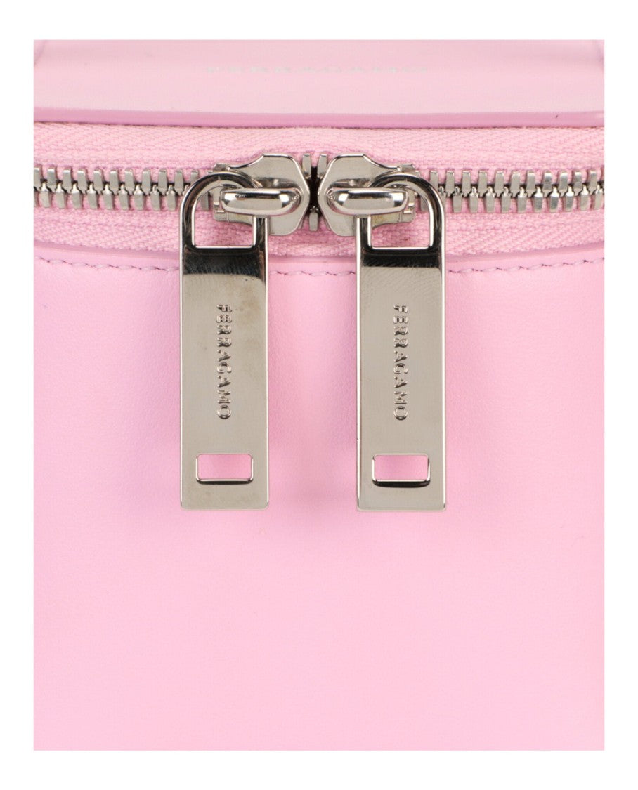 Ferragamo Micro Zip-Around Shoulder Bag