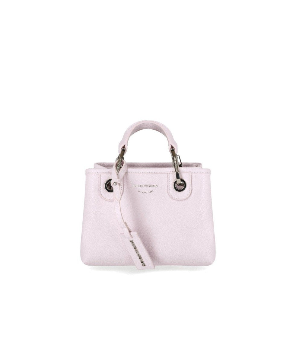 Emporio Armani Myea Baby Pink Terra Mini Shopping Bag