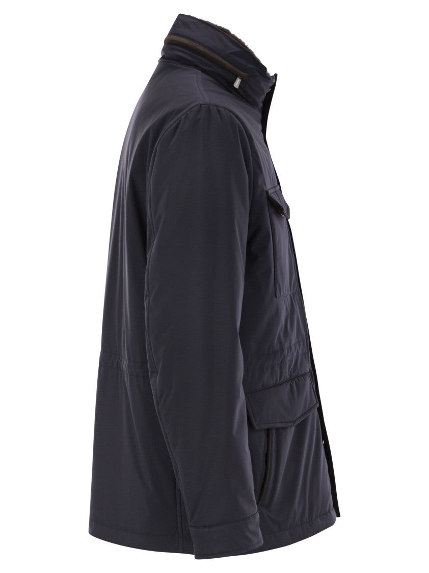 Fedeli Trieste - Rain Jacket And Shearling.