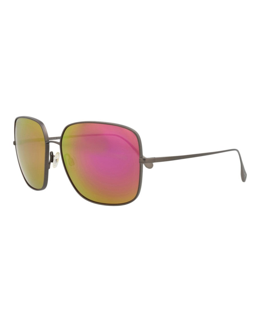 Maui Jim Square-Frame Titanium Sunglasses
