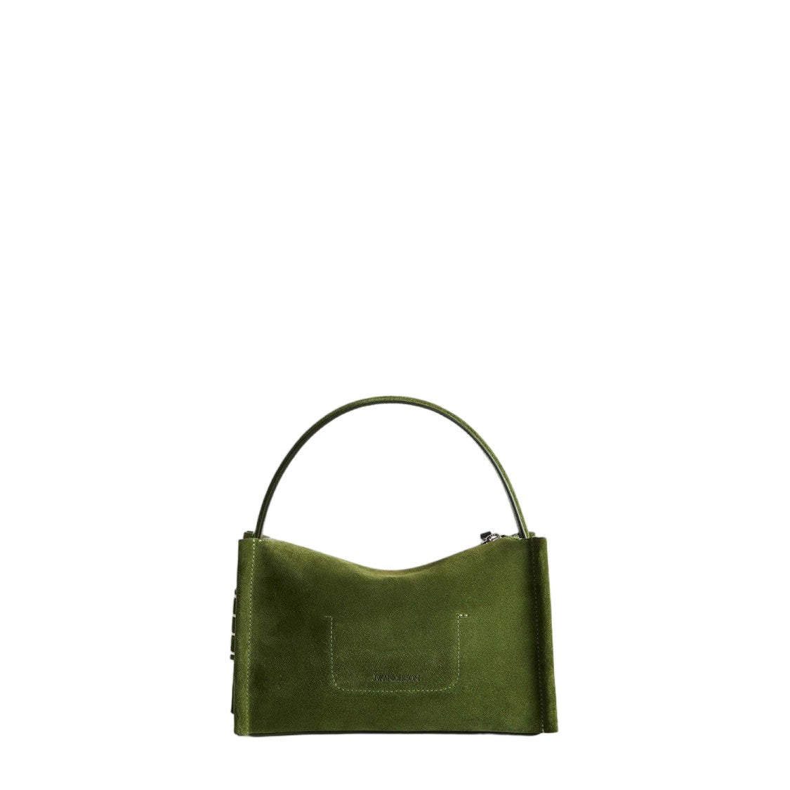 J. W. Anderson Structured Suede Bag With Top Handle And Adjustable Strap
