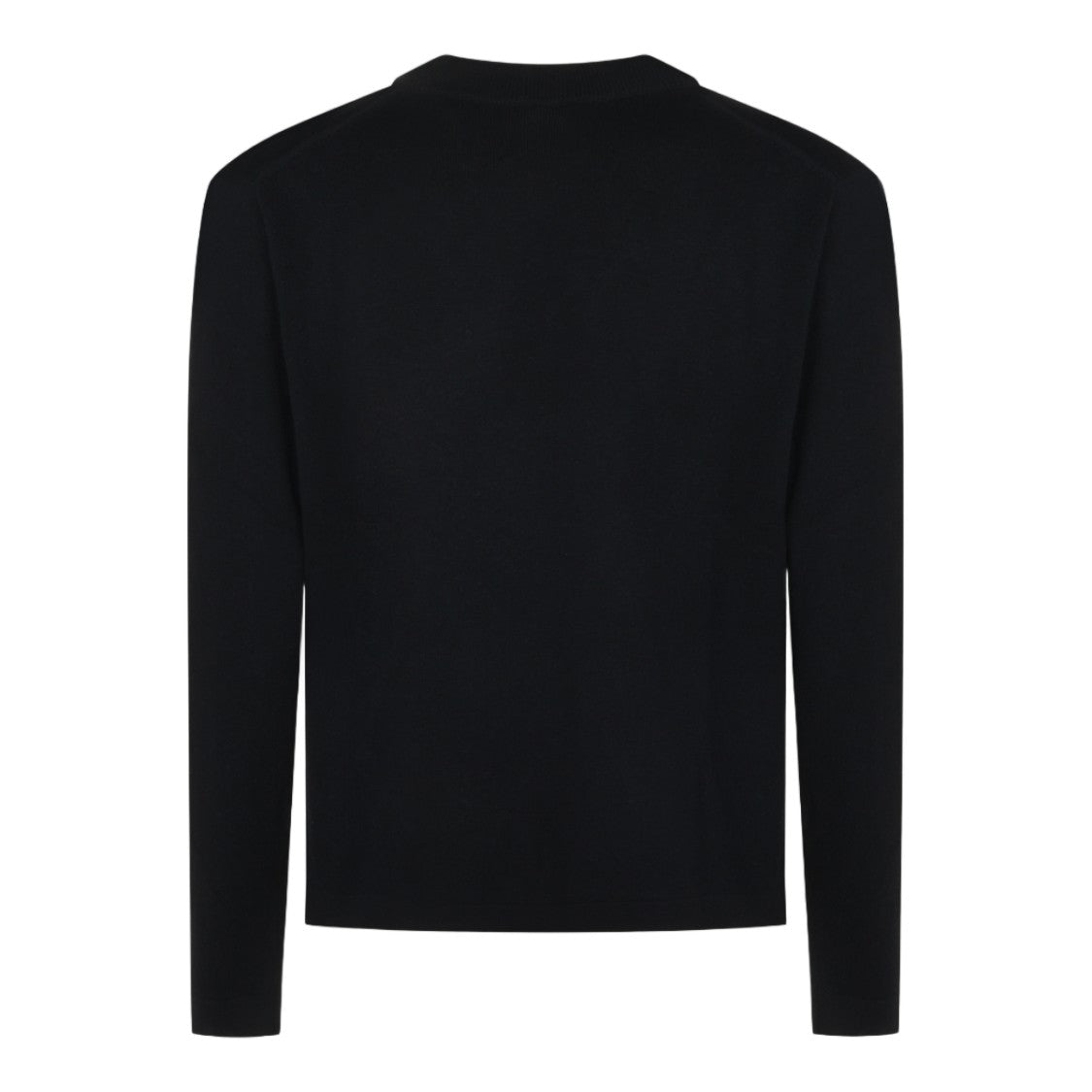 Lisa Yang Minimalist Black V-Neck Sweater
