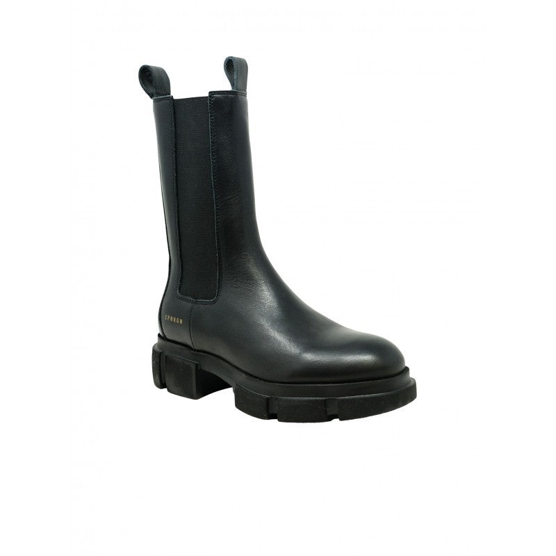 Copenhagen Black Leather Chelsea Boots