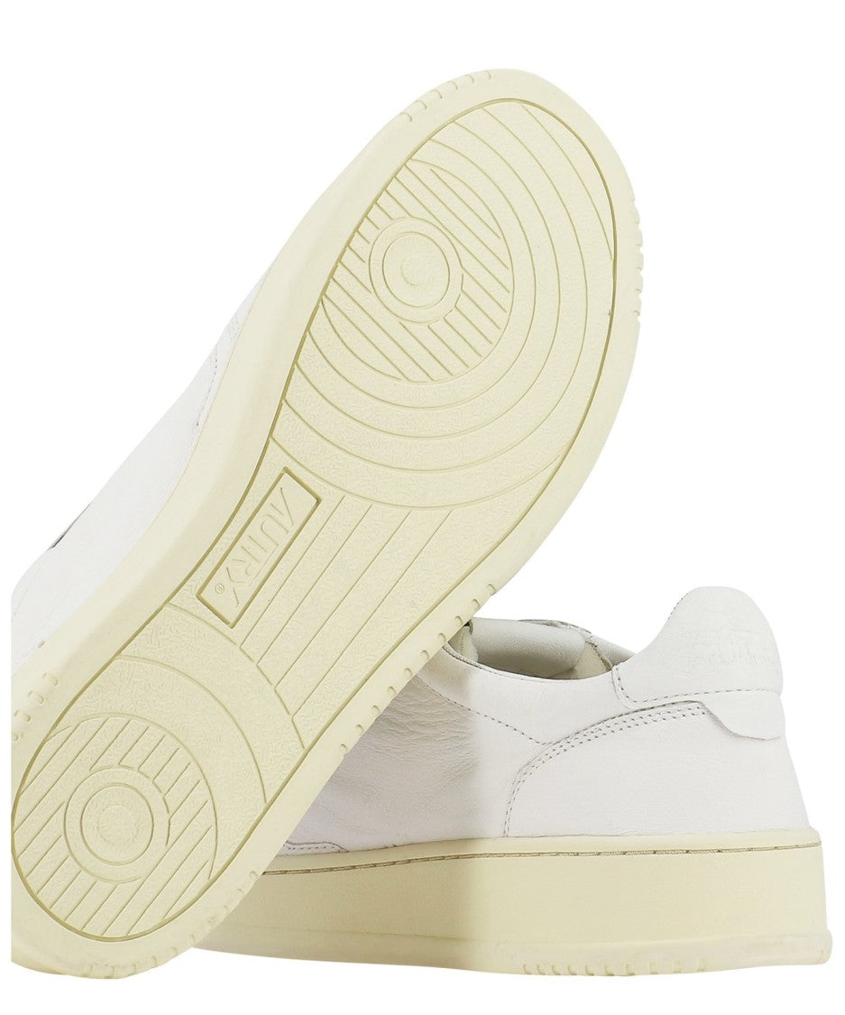Autry Low-Top Sneakers With Perforated Leather Upper