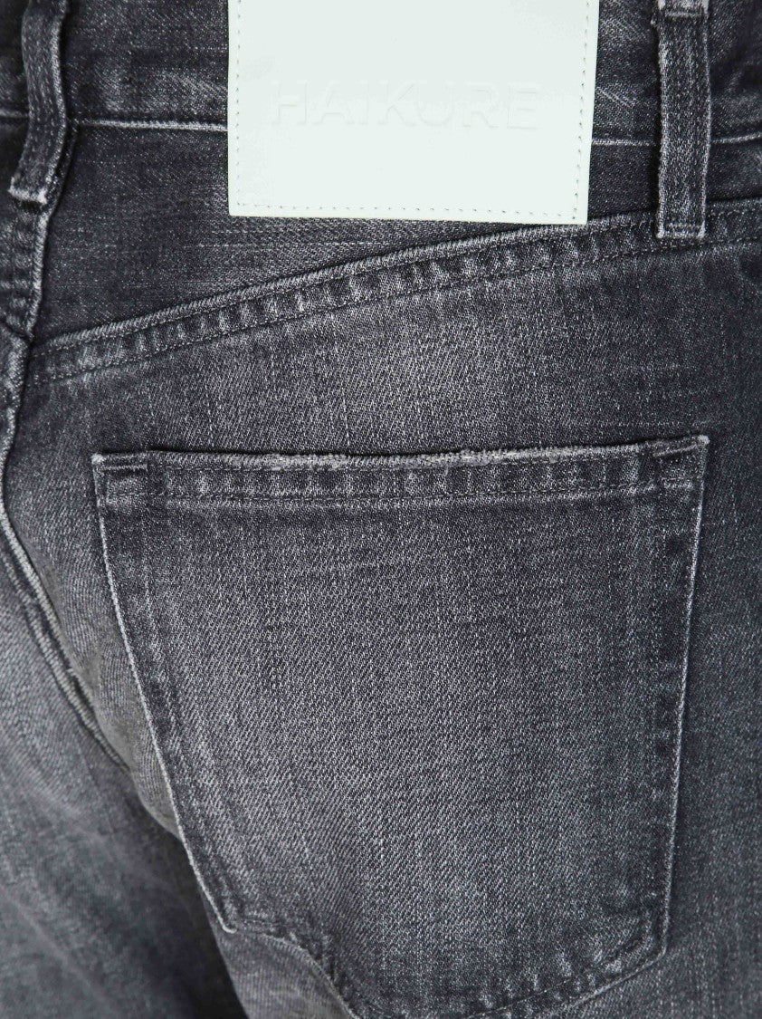 Haikure Star Hedwig Distressed Straight-Leg Jeans