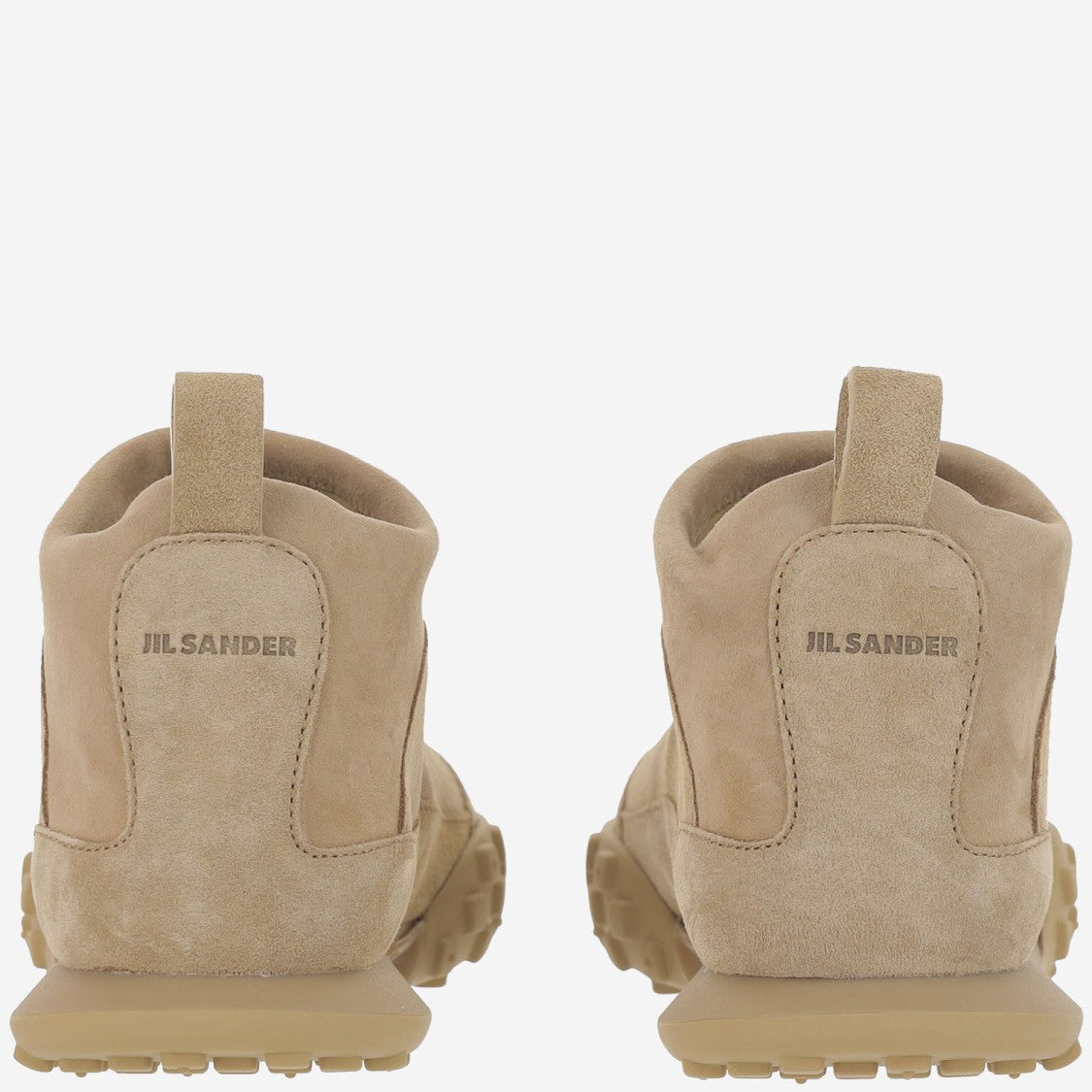 Jil Sander Suede Leather Sneakers