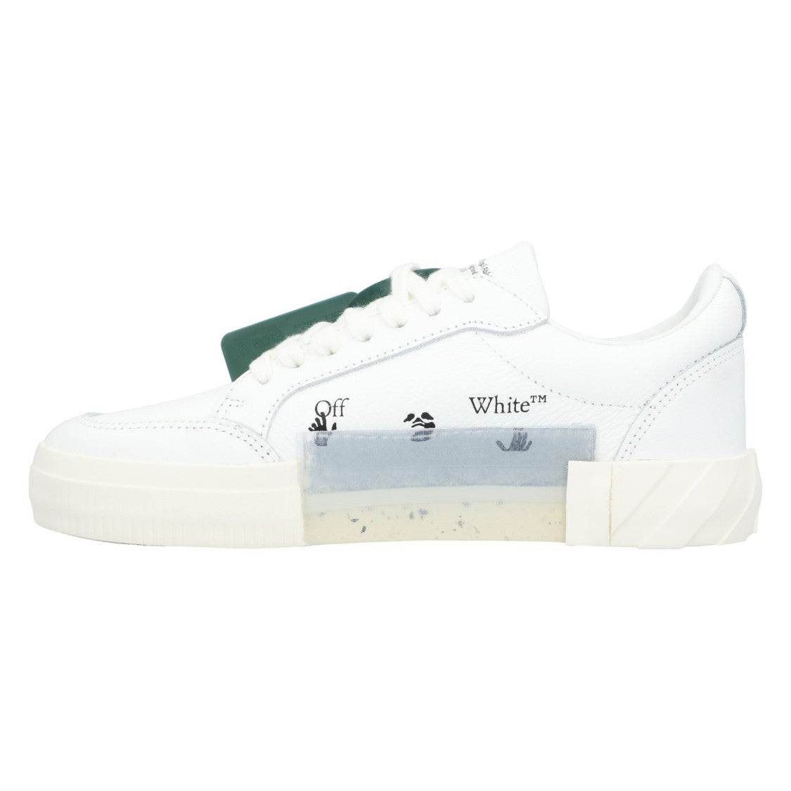 Off-White White Fashion' Vulcanized Low-Top Sneakers