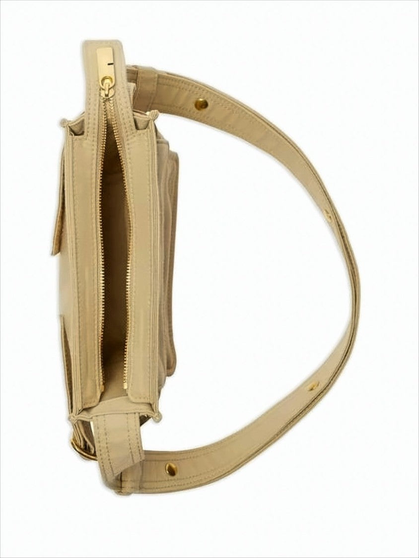 Burberry Compact Crossbody Bag With Front Flap Pocket