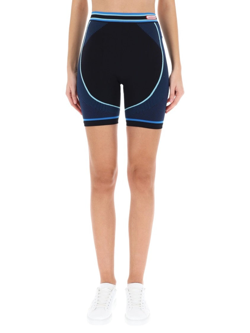 Casablanca Fitted Seamless Activewear Shorts With Contoured Design