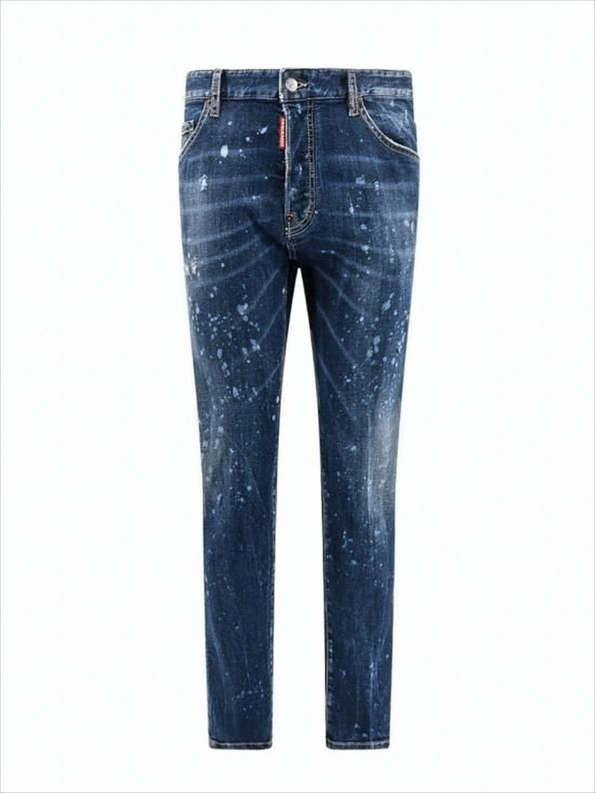 Dsquared2 Distressed Blue Jeans
