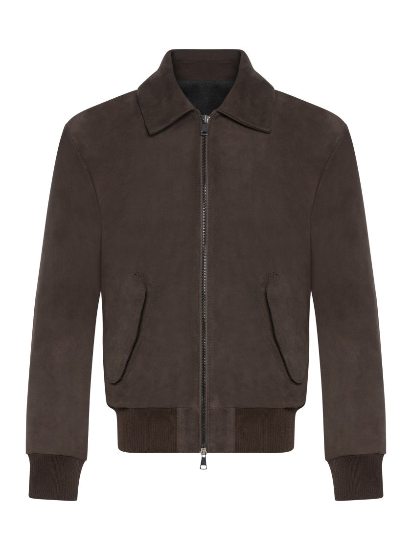 Franzese Collection Suede Lambskin Bugatti Jacket
